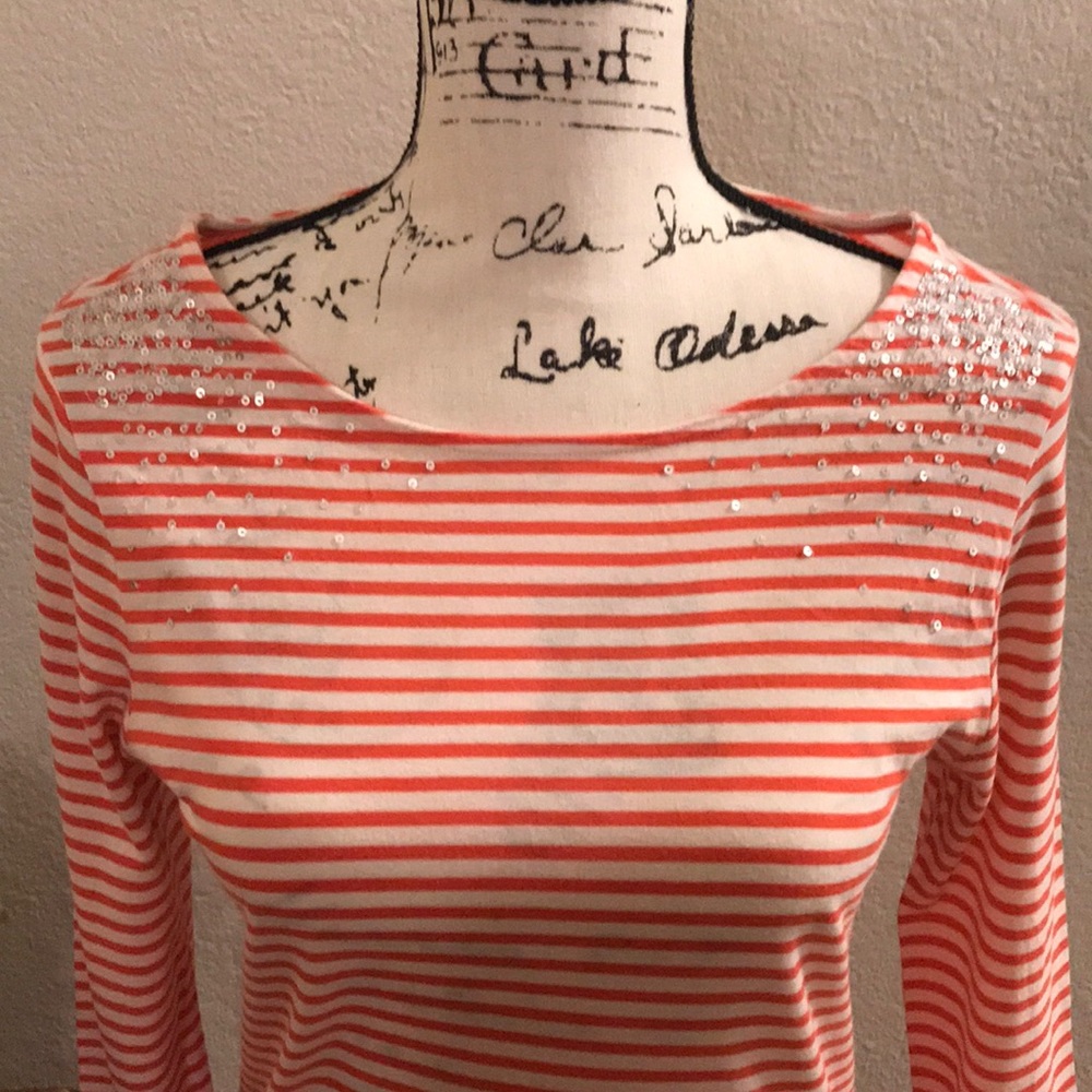⬇️ Banana Republic 3/4 Sleeve T-Shirt Small ♥️